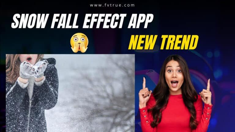 Instagram Trending Snow Effect Viral Trick By 751