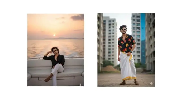 New Trending Sunset Style & Traditional Look Style Photo Prompt Edit 112 By 501