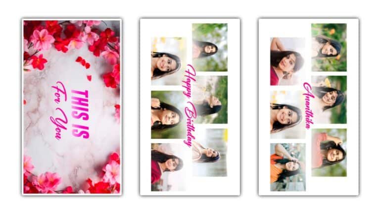 New Trending Birthday Template Video Editing In Alight Motion Reel 85 By 503