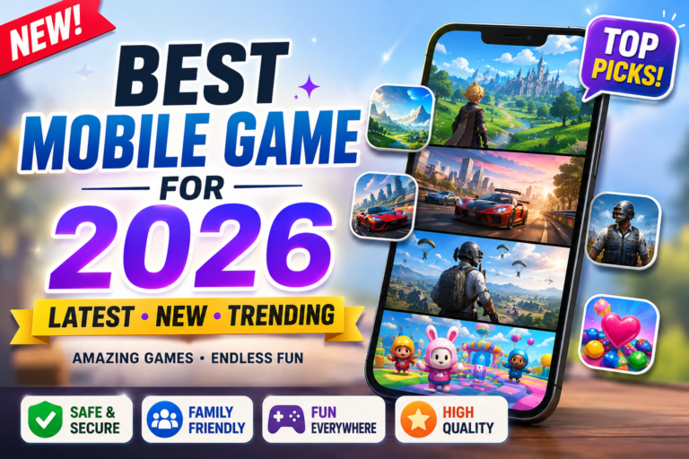 Best Mobile Game For 2026 Latest New Trending Update