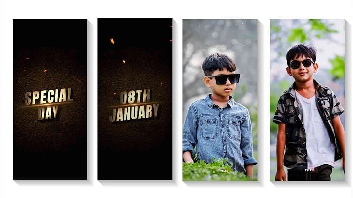 Boys Birthday Video Editing 57