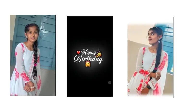 girls birthday video editing 72