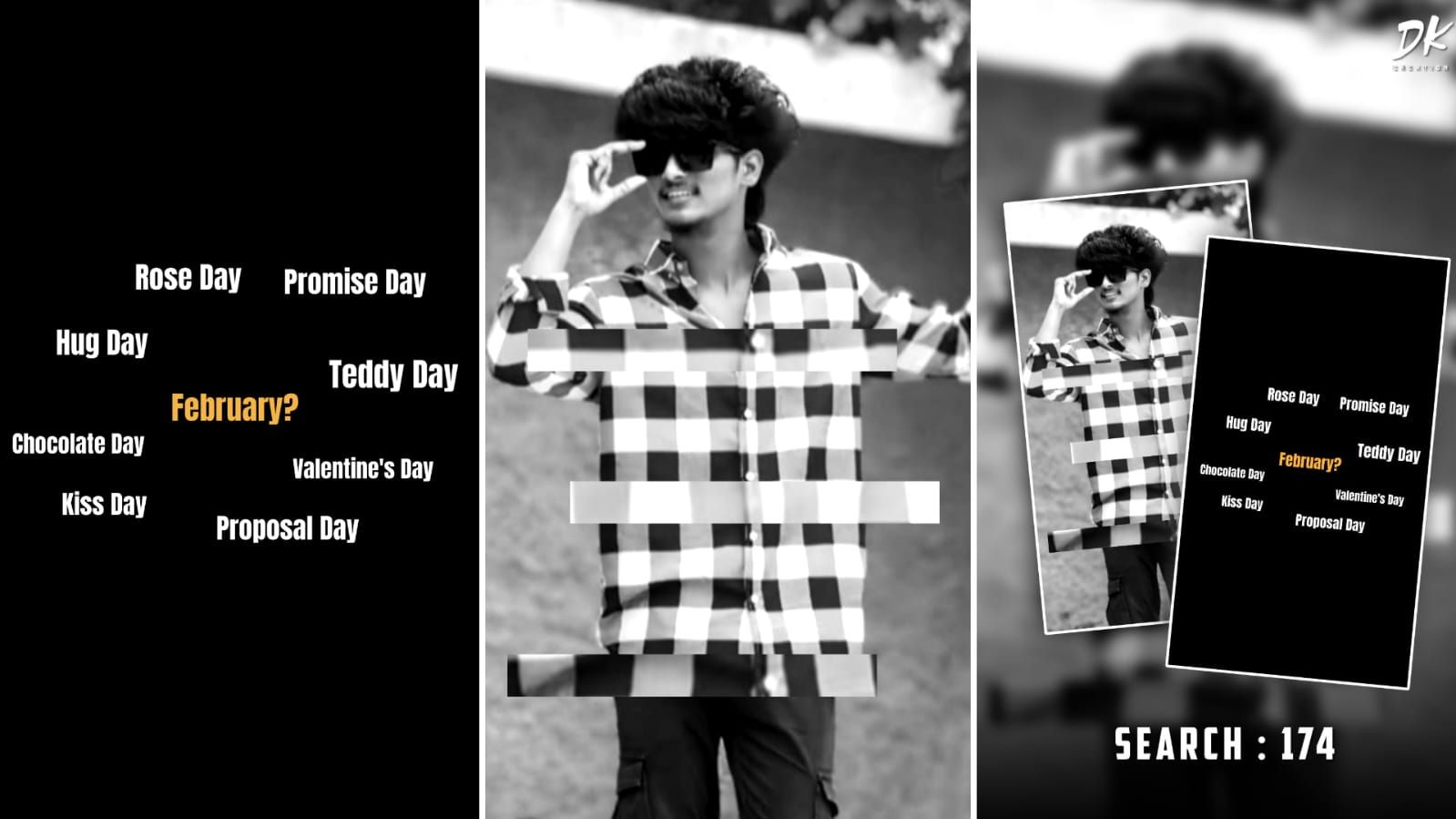 Lovers Day Attitude Boys Video Editing 174