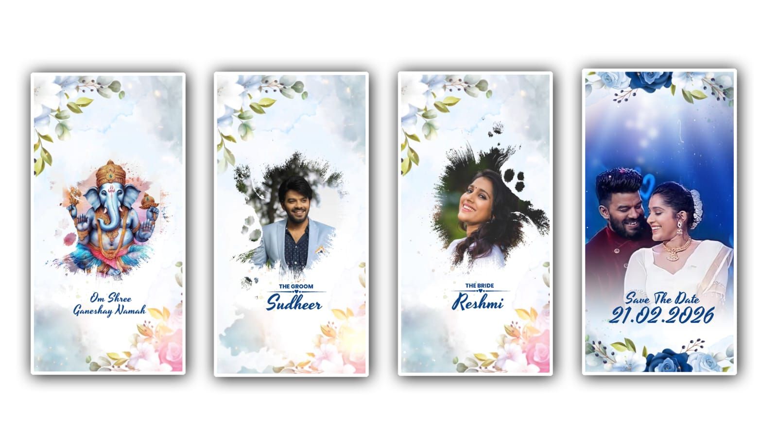 Wedding Invitation Video Editing 128