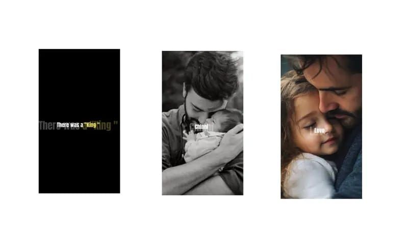Father Daughter love Lyrics Video Editing Alight Motion 207