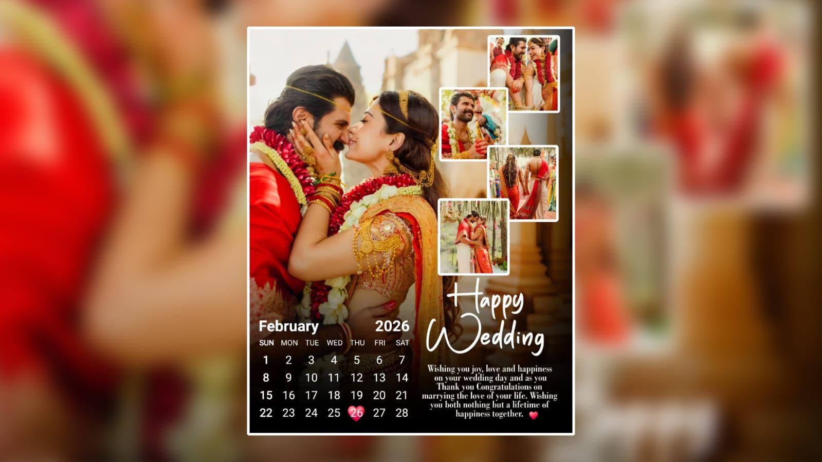 Wedding Poster design 161