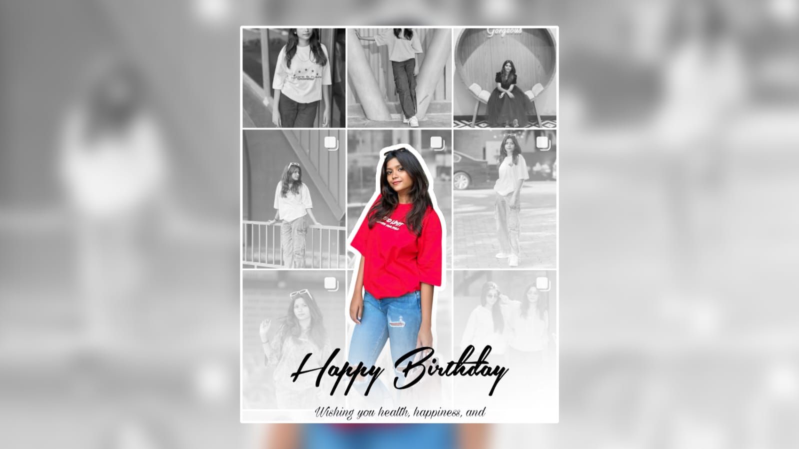 HBD Poster design 169