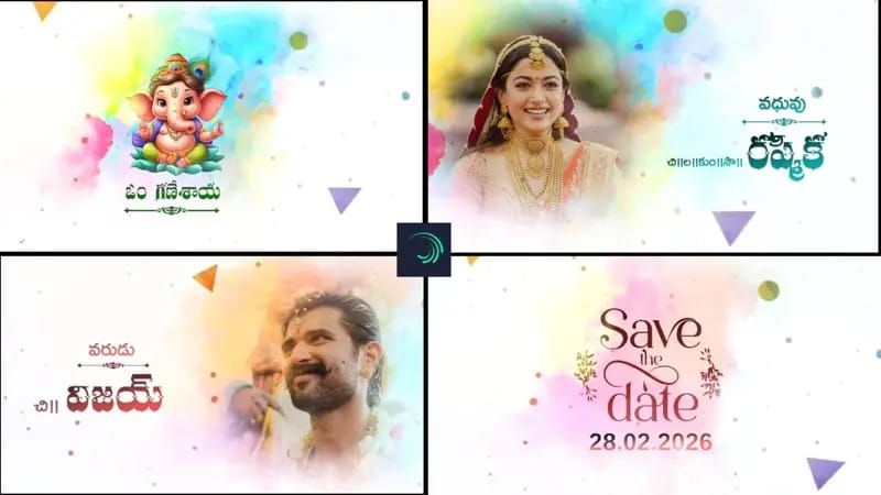 Wedding Invitation Video Editing 175