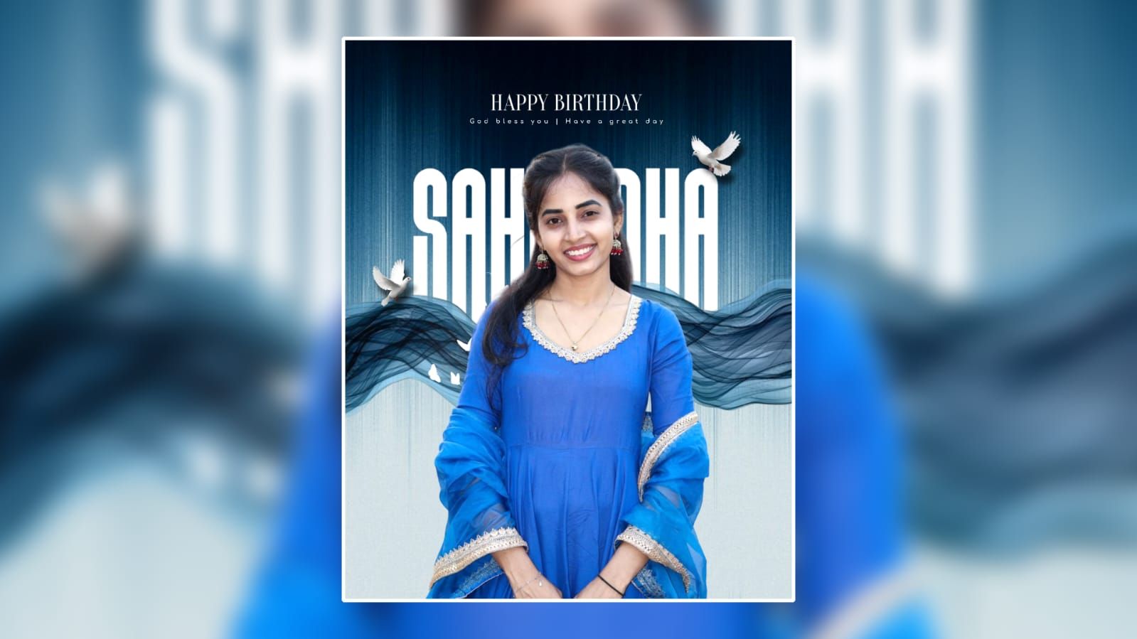 HBD Poster design 176