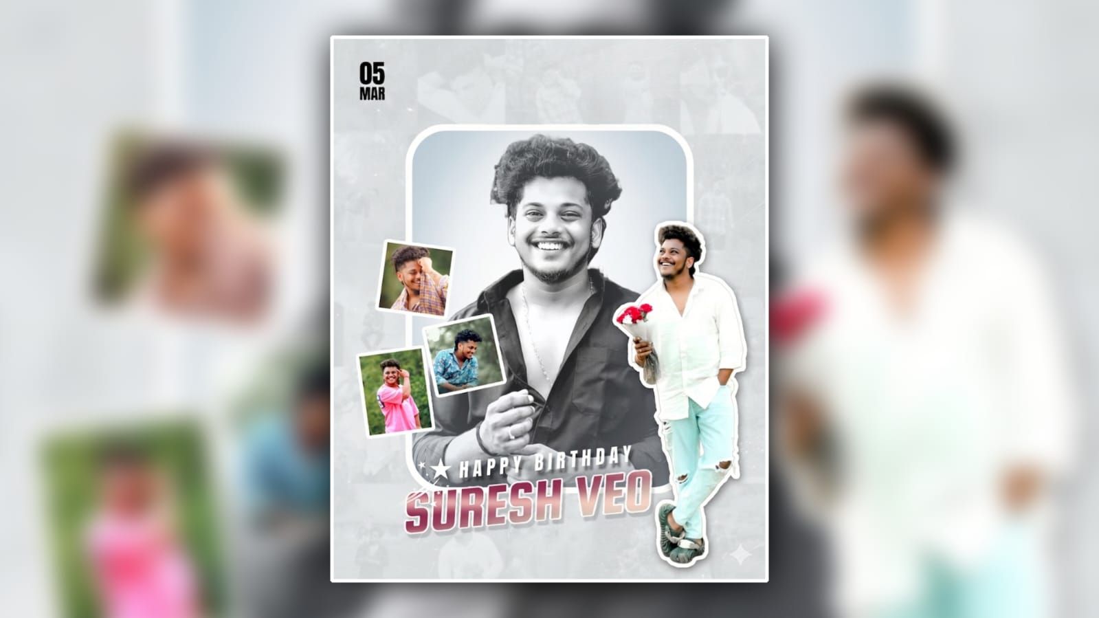 HBD Poster design 215