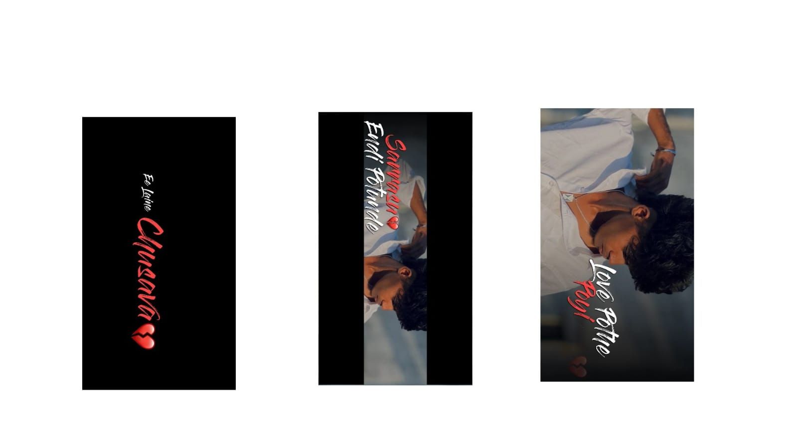 Love failure Lyrical Video Editing 223