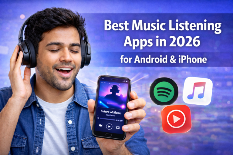 Best Music Listening Apps in 2026 for Android & iPhone