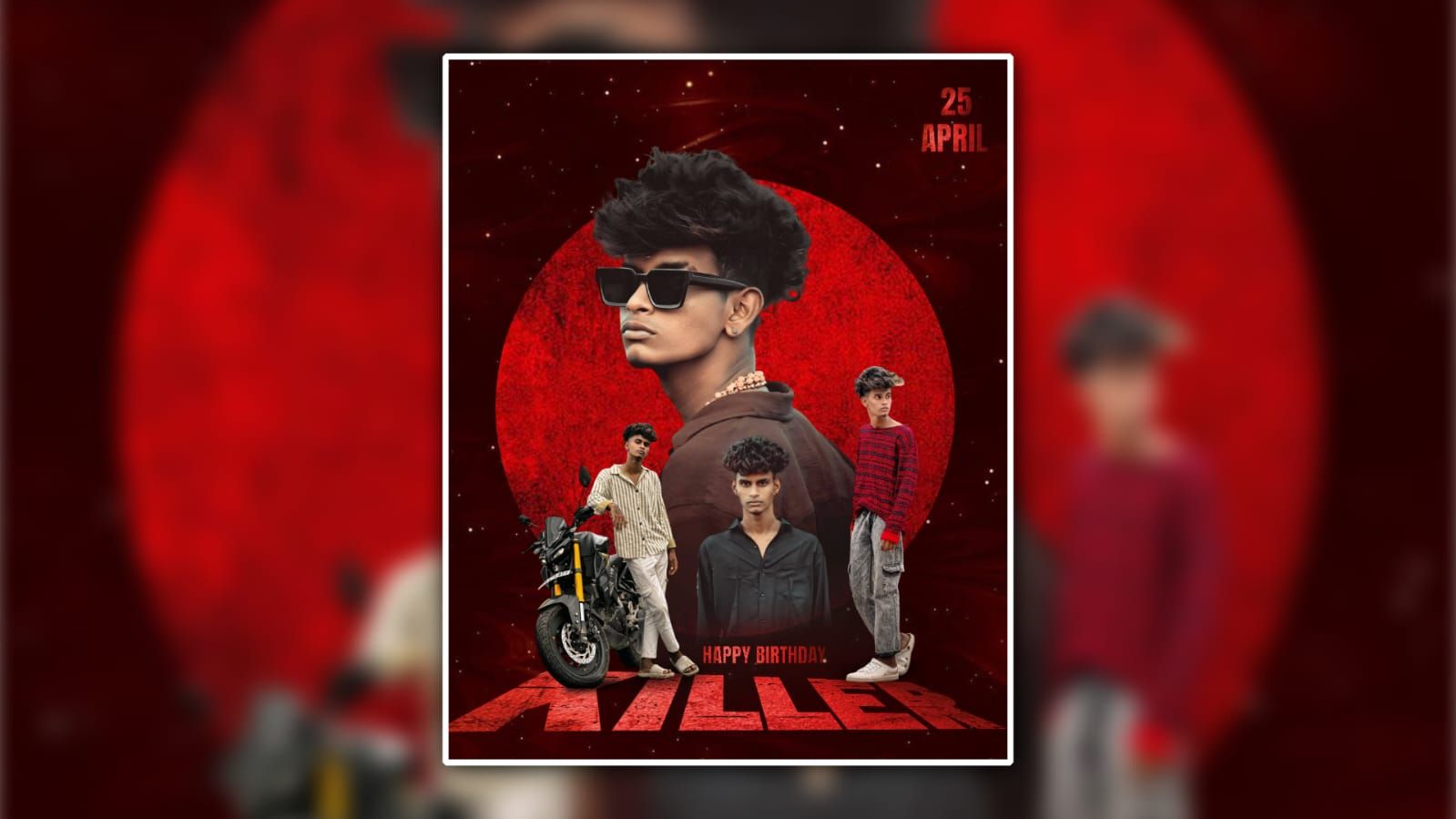 HBD Poster design 262