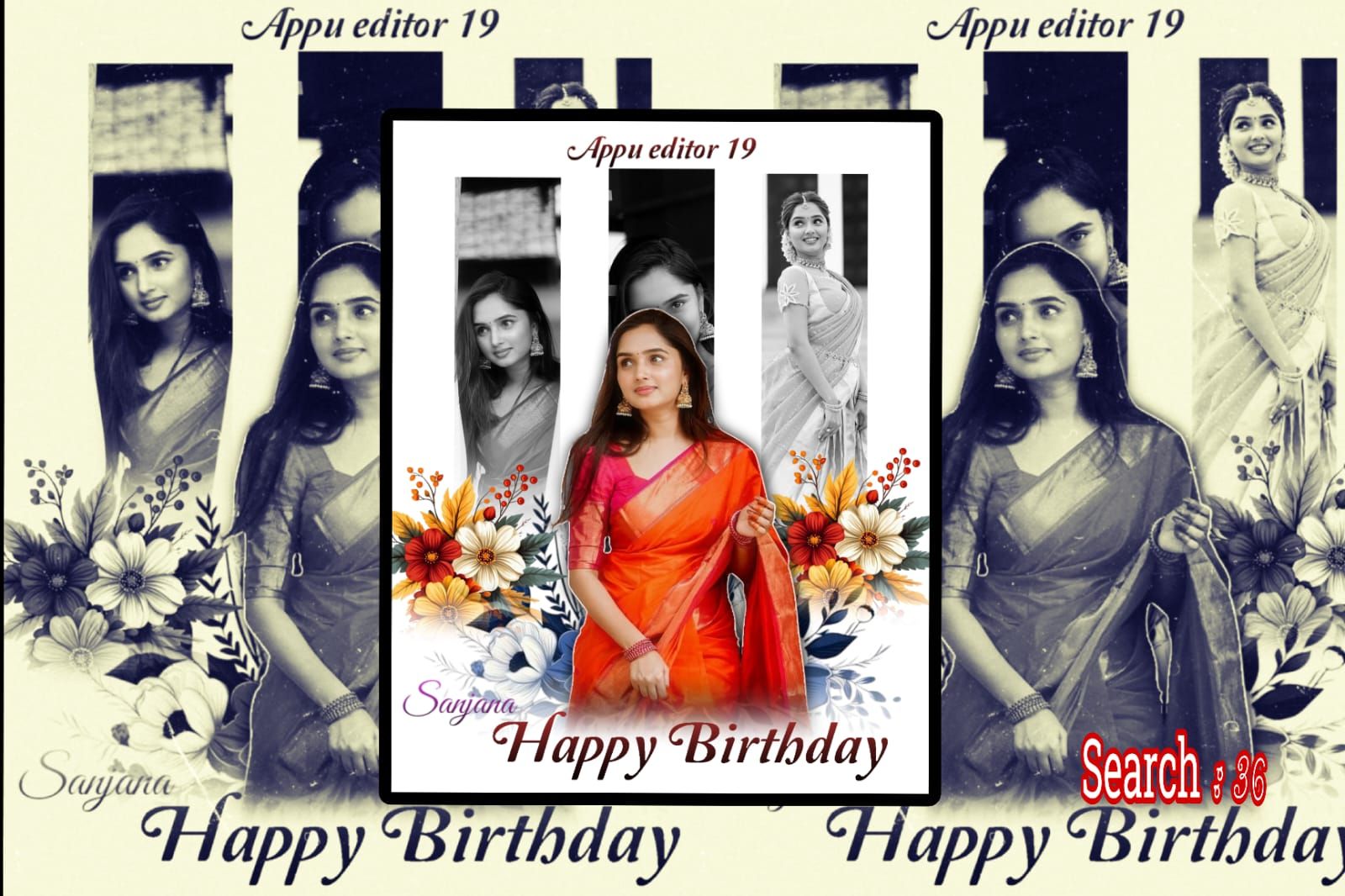 Happy Birthday Photo editing 36