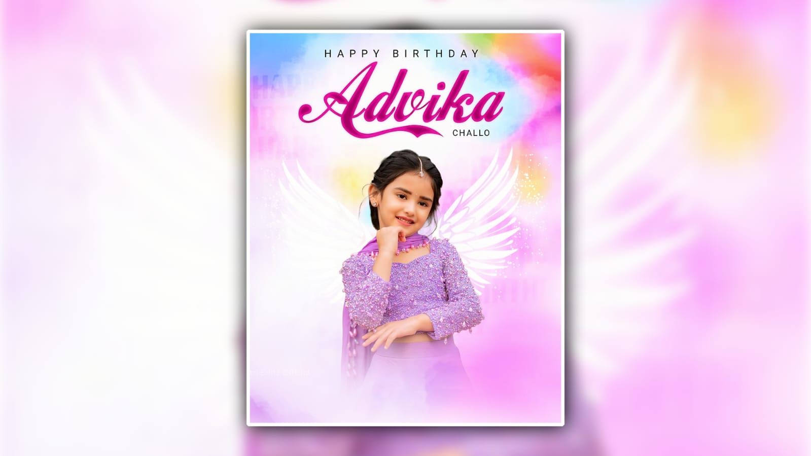 HBD Poster design 280