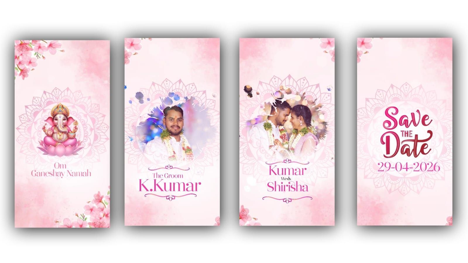 Wedding Invitation Video Editing Alight Motion 301