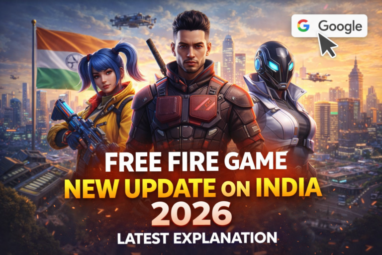 Free Fire Game New Update On Indian 2026 Latest Explanation