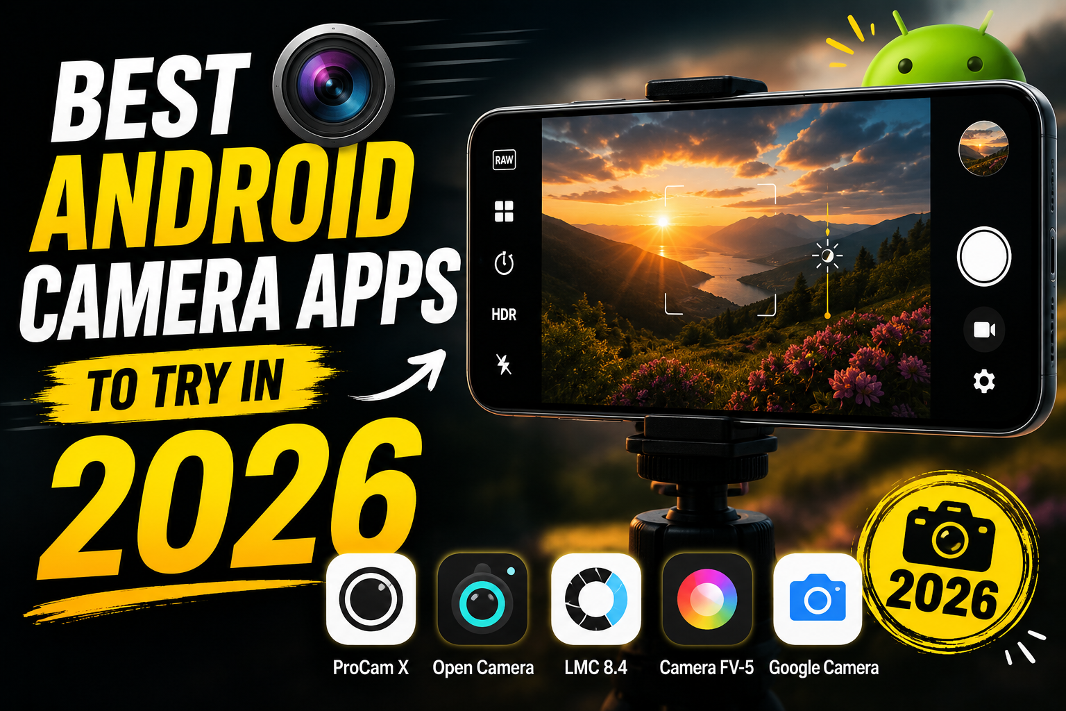 Best Android Camera Apps To Try In 2026