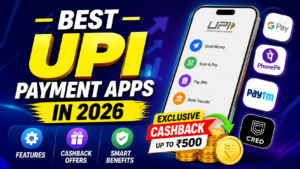 Best UPI Payment Apps in 2026 Features, Cashback Offers, and Smart Benefits