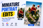 miniature portrait edits