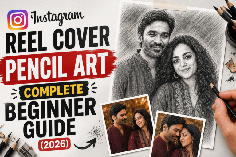 Instagram Reel Cover Pencil Art Complete Beginner Guide (2026)
