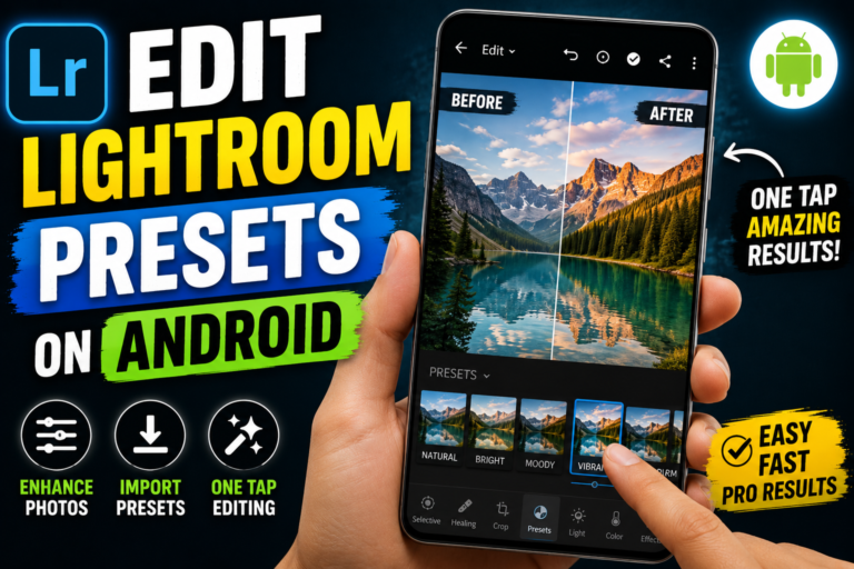 Editing Lightroom Presets On Android In 2026