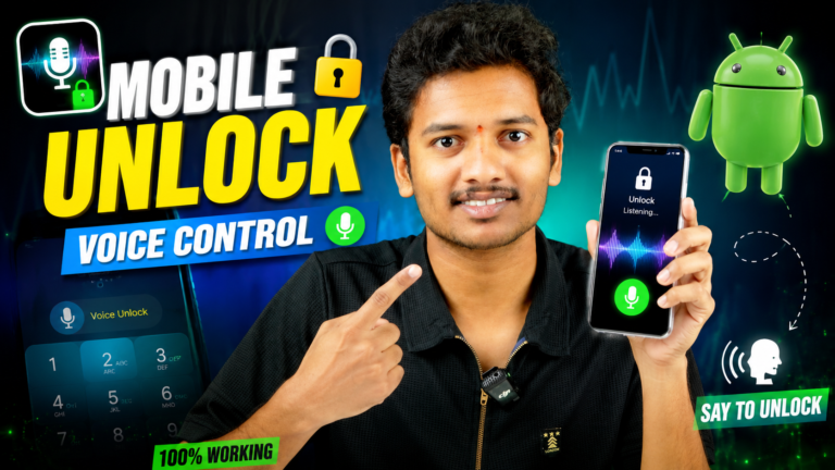 mobile unlock voice control app