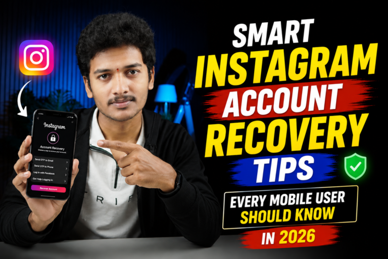 Smart Instagram Account Recovery Tips Every Mobile User Should Know in 2026