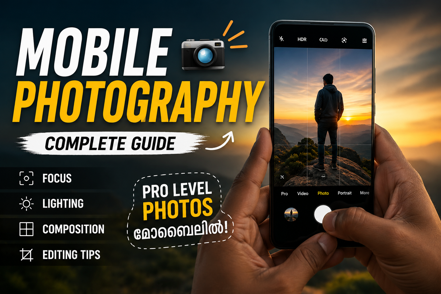 mobile photography camera app