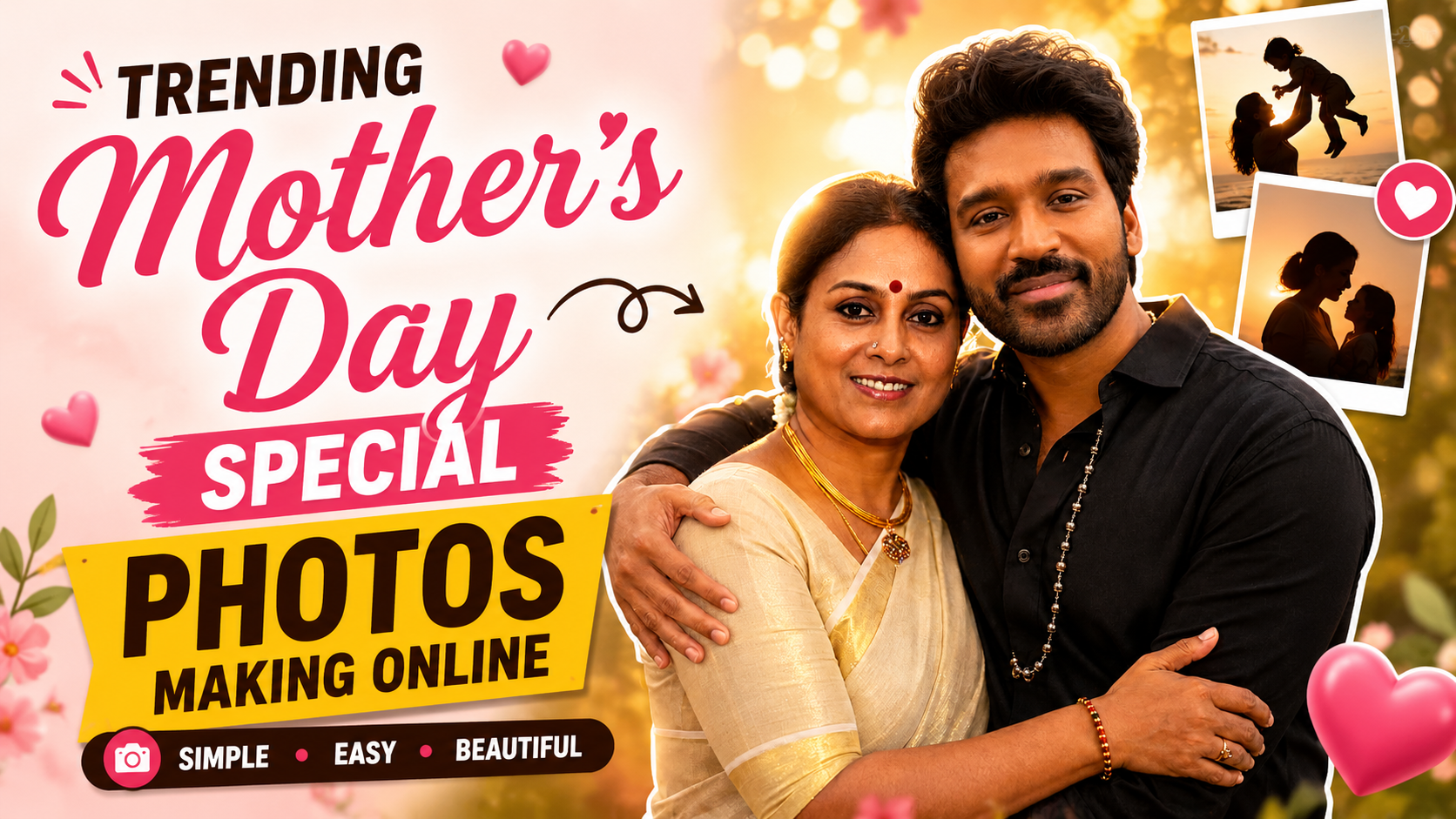 Trending Mother's Day Special Photos Making Online