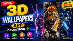 3D Trending Wallpapers App On Android