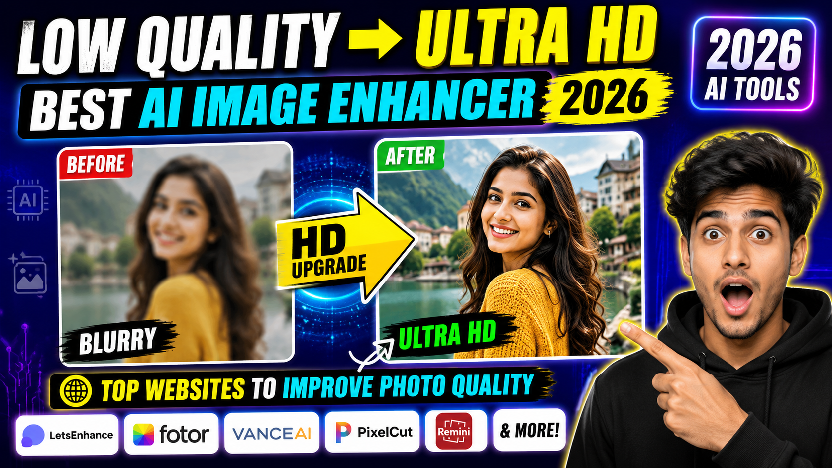 Best Image Enhancing Websites To Improve Photo Quality In 2026