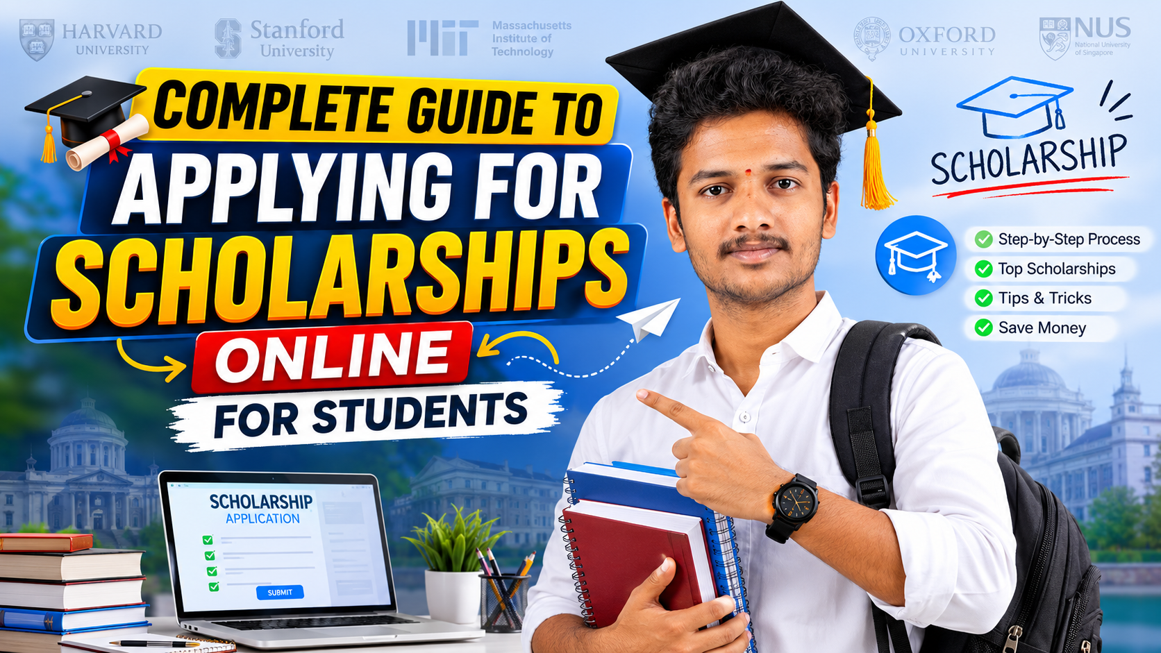 Complete Guide To Applying For Scholarships Online For Students