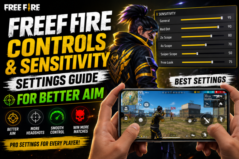 Free Fire Controls And Sensitivity Settings Guide For Better Aim