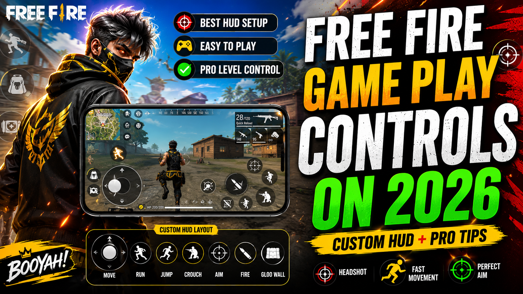 Free Fire Gameplay Controls Guide For 2026 Hello friends, today we are going to try something useful with this topic. Many players still lose close fights in Free Fire not because of weak aim, but because their buttons are in the wrong place or too small to hit under pressure. If your thumb keeps missing the fire button or you panic in 1v1 situations, your control setup is probably holding you back. This blog will walk you through Free Fire gameplay controls in 2026, including the latest control modes, HUD options and a few tricks that regular players use quietly. You will see how to adjust basic movement, change button size, test gyroscope and avoid the usual layout mistakes that cost you matches. The goal is simple, you should feel comfortable and fast on your own device. This guide is written for casual users and ranked players who use Android or iOS phones and maybe a tablet sometimes. If you are returning after a long break, or you just installed the game on a new device, the menus may look different from old YouTube videos. We will use neutral wording, since some options can vary slightly between regions and updates. You will also find a few real world examples and a small case study so you can copy a clear routine instead of guessing every setting. If your game version or phone brand has small differences in naming, use the screenshots and labels you see on your own device as primary reference. This article will give you a safe framework to test and refine your controls rather than a rigid one layout fits all setup. Related Resource [blog_writer_button label=Download_Now]https://docs.google.com/document/d/18W3w_pOim6x6Ayn43Cy7T_jIo5JxKa3BLcHnLBOHgPk/edit?usp=sharing[/blog_writer_button] The Download Now button above opens the related resource for Free Fire Game Play Controls On 2026. It is included so readers can reach the mentioned page directly. Understanding Free Fire Gameplay Controls In 2026 Free Fire still uses the classic shooter model, a left thumb for movement and a right thumb for camera and aim. Around these two areas, Garena keeps adding options such as smart throw, quick weapon switch and separate aim and fire buttons. The control menu is more crowded than older versions, so it is easy to miss useful toggles hidden under the settings icon. You will usually see three main sections for controls, basic control mode, custom HUD and sensitivity or gyroscope. Basic mode picks prebuilt layouts, custom HUD lets you move and resize each button, and sensitivity manages how fast your view moves. The secret is to treat these menus as connected, your HUD and sensitivity must work together or your setup will feel strange. Main Control Modes And What They Change Free Fire in 2026 typically gives you at least two or three control presets such as One handed, Standard or Custom. Names may change slightly with events, but the logic is the same. One profile keeps buttons big and simple for new users, another places more advanced actions like quick weapons for experienced players. Control Mode Who It Suits Main Advantages Main Drawbacks Basic or Simple New players, small screens Large buttons, easy to see, fewer actions to worry about Slower access to utilities, more finger travel Advanced or Classic Regular ranked players Better access to scope, crouch, jump and gloo wall Feels cluttered until you learn each position Custom HUD Players with clear habits or claw users Fully flexible, can match your hand size and grip Takes time to tune, mistakes can cause misfires If you are on a budget phone with a small display, starting from the simple preset is smart. You can then switch on extra buttons one by one, instead of throwing yourself into a very busy HUD at once. Older guides sometimes pushed complex claw layouts that are hard to sustain on low frame rate devices. Setting Up A Comfortable Custom HUD The custom HUD editor is where your Free Fire gameplay controls in 2026 become truly personal. You can drag each icon, change the transparency, and change the button size using a slider. The main mistake players make is placing everything too close to the screen edges, where accidental touches or palm contact are more common. Practical layout tips Keep the fire button large and slightly away from the right edge so your thumb does not slip off. Place jump and crouch side by side near your right thumb so you can spam jump or crouch in close fights. Move the scope button where your thumb naturally rests when you just look around, not where a template suggests. Keep utility buttons such as medkit or emotes smaller to avoid misclicks while sliding your finger. On bigger phones, many mid tier and flagship devices in 2026, you may find that your thumb cannot comfortably reach the top grenade button. In that case, bring throw and gloo wall icons lower, close to the fire button. High level players do not leave these in default places, they treat them like core combat actions. Two Finger, Three Finger Or Claw Use Free Fire controls still support two finger or thumb only play, but many players move to three finger or four finger layouts once they want to slide, jump and aim together. Before you copy a claw layout from a streamer, think about your actual device and hand size. For example, on a seven inch phone, a four finger layout can become tiring quickly. A realistic plan is to upgrade in steps. Start with two finger and get consistent. If you often feel stuck because you cannot jump and shoot while turning your view, then consider adding one more finger for either jump or scope. Only move to full claw if you really feel limited. Over ambitious setups are a common cause of messy aim and random crouches. Gyroscope And Aim Assist In 2026 Newer Free Fire builds on some devices give more control over gyroscope and aim assist. Gyro lets you tilt your phone to correct aim, which is powerful but can feel strange. Aim assist helps your crosshair gently stick to enemies, but it can also drag your view away when multiple players are close together. How to test gyro safely Enable gyroscope only in scope mode first so it affects you only when aiming down sights. Go to training or a custom room and practice small tilts for vertical recoil control. If you feel dizzy or your crosshair jumps too far, lower the gyro sensitivity a few points at a time. Keep in mind that some mid range phones in 2026 ship with weaker gyro sensors. If your aim shakes even when you hold the device steady, it may be a hardware limit, not just a game issue. In such cases, relying more on thumb aim and reasonable sensitivity can be more consistent than forcing a broken gyro setup. Case Study: Fixing Missed Close Range Shots Imagine a player called Arjun who plays ranked on a six point five inch Android device. He complains that in close fights, his fire button does not respond and he dies while spamming the screen. He uses a default layout with a small fire icon very close to the right bottom corner. Arjun moves to custom HUD, increases fire button size by about twenty percent and shifts it slightly toward the center. He also brings crouch closer to his thumb and sets the joystick a bit higher so his left thumb does not block vision. After thirty minutes in training, he notices fewer accidental jumps and more consistent one tap shots in 1v1 duels. This is a typical result when the problem is not raw skill but control friction. Readers can copy the same process, identify one fight pattern that fails, change only two or three buttons, then test in non ranked matches or training before jumping back into serious games. Testing Routine For Stable Controls Once you change Free Fire gameplay controls in 2026, give your hands time to learn. Constant tweaks every match will only confuse your muscle memory. A short but clear routine helps you decide if a layout is good enough to keep. Warm up in training with ten short range fights using shotgun or SMG. Play three normal matches, focus on how often you miss buttons. Write down only the actions that feel slow, for example switching to gloo wall. Adjust one or two button positions then repeat the tests, do not rebuild everything at once. Over one week, this simple cycle usually produces a layout that feels natural. It will not be perfect, no layout is, but it will be reliable. At that point you should avoid major changes unless a big game update moves functions or your device changes. Conclusion Free Fire gameplay controls in 2026 give you far more options than the early versions, but that also means more ways to slow yourself down. Focusing on a clear HUD, reachable buttons and a sensitivity that matches your phone display is more important than copying a famous players code. The right layout is the one you can repeat under pressure without thinking. Start with the preset that matches your comfort level, move to custom HUD when you know what feels slow, then adjust in small steps. Use training modes to test gyroscope and new button positions so ranked points are not at risk while you learn. With a stable routine and a bit of patience, your controls will support your skill instead of fighting against it. FAQ How often should I change my Free Fire control layout Change only when you clearly know what is wrong, and then keep the new layout for at least a few days so your hands can adapt. Are claw controls required to reach higher ranks in 2026 No, many strong players stay on two or three fingers. Claw can help with more actions at once, but comfort and consistency matter more. What is the best fire button size Most players prefer a larger fire button that covers a good part of the right thumb area. If you miss it often, it is probably too small or too close to the edge. Should I copy pro player HUD codes You can use them as a starting point, but always adjust positions to match your hand size, grip style and screen size instead of forcing a perfect copy. Why do my controls feel different after an update Game updates sometimes adjust button spacing, sensitivity scaling or add new icons. After major patches, revisit the control and HUD menus to confirm your layout is still correct. Thank you for reading this guide. If you found it helpful, stay connected with this blog for more latest tech news, useful mobile apps, gaming tips, AI tools and other practical updates.