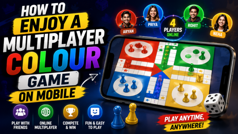 How To Enjoy A Multiplayer Colour Game On Mobile
