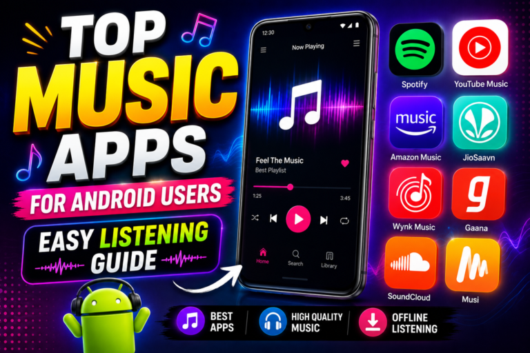 Top Music Apps For Android Users Easy Listening Guide