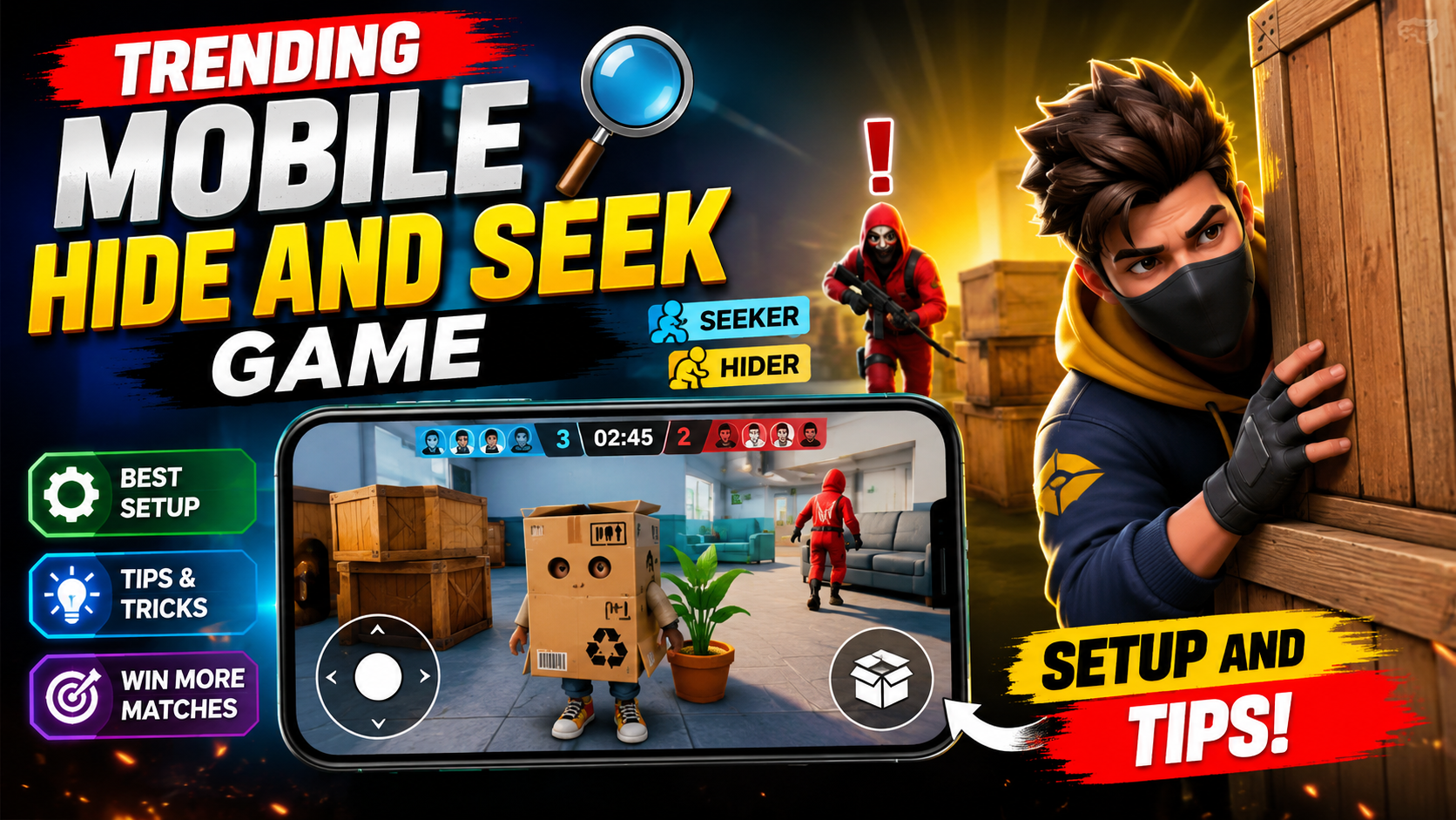 Trending Mobile Hide And Seek Game Setup And Tips