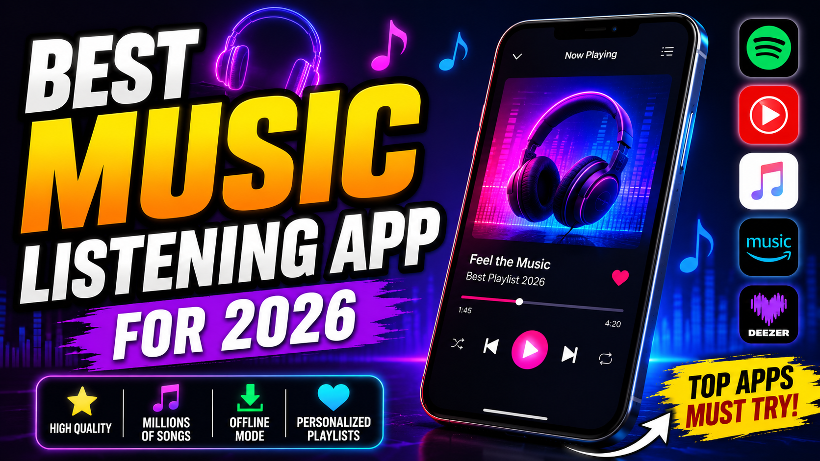 best music listening app for 2026