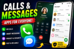 calls and messages app on mobile