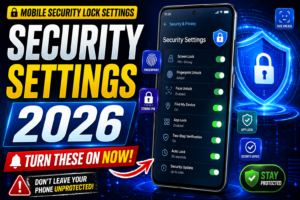 mobile security lock settings in 2026