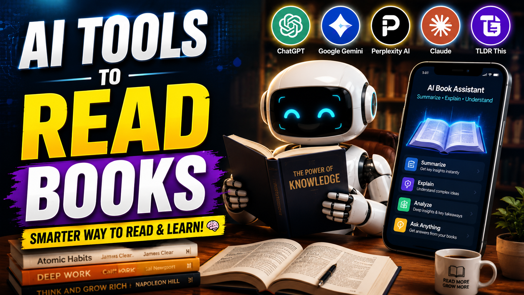 AI tools to read books