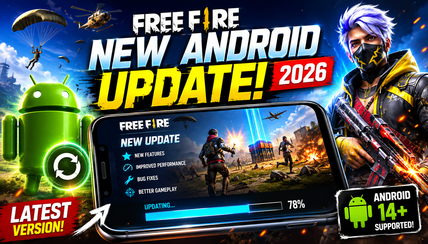 Free Fire New Android Update