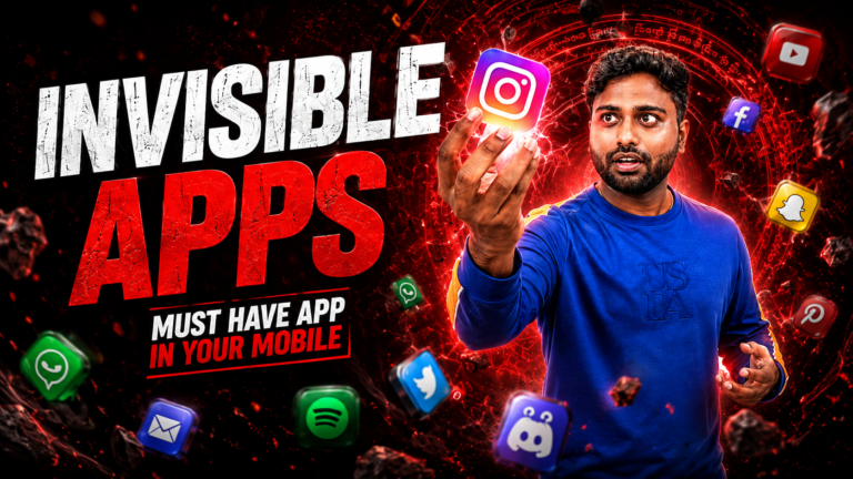 Make Your Apps Invisible On Your Mobile Without Uninstalling