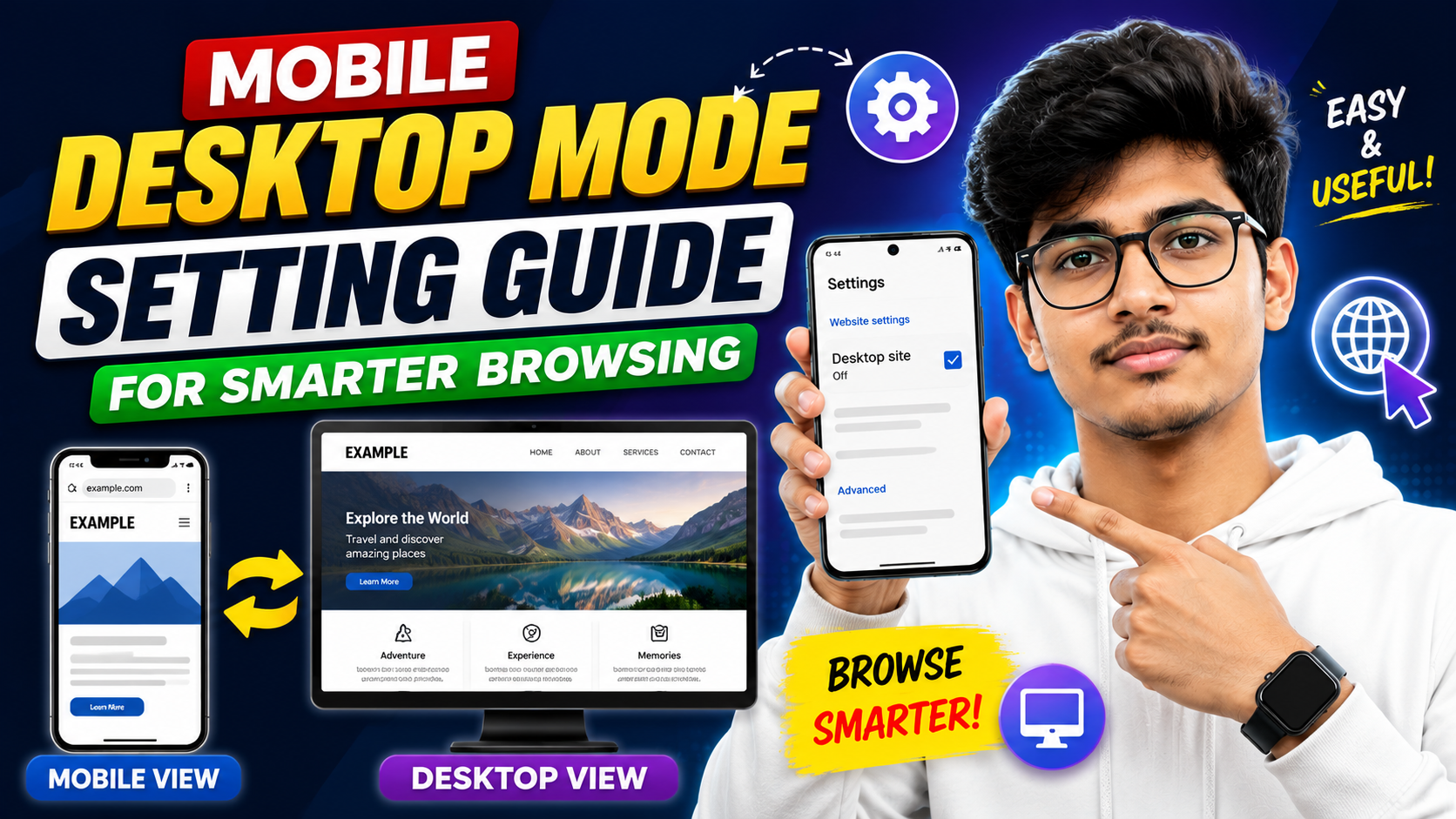 Mobile Desktop Mode Setting Guide For Smarter Browsing