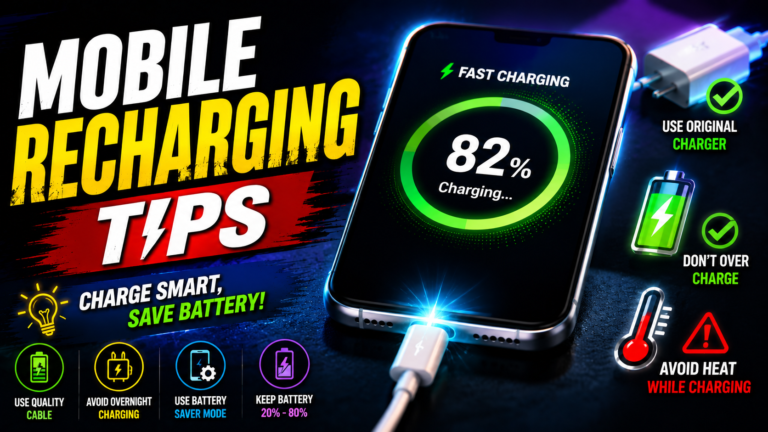 Smart Mobile Recharging Tips To Save Money And Time