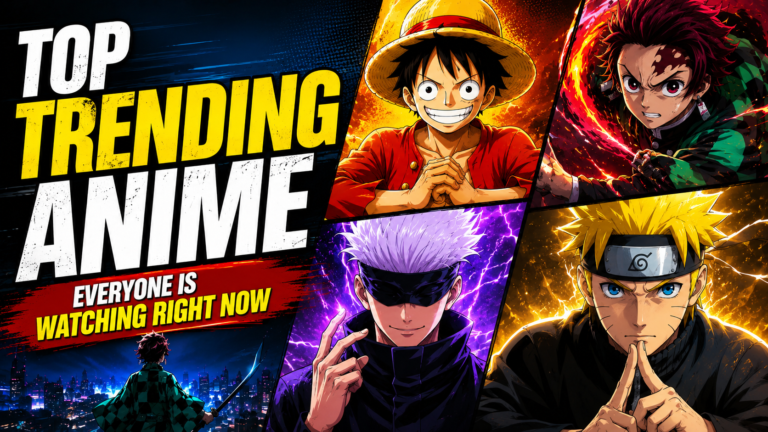 Top Trending Anime Everyone Is Watching Right Now