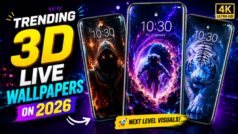 Trending 3D Live Wallpapers On 2026