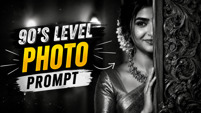 Trending Todays Next Level 90's Photo Making Prompt Guide