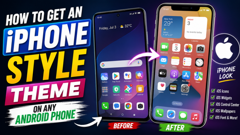 iPhone style theme on Android